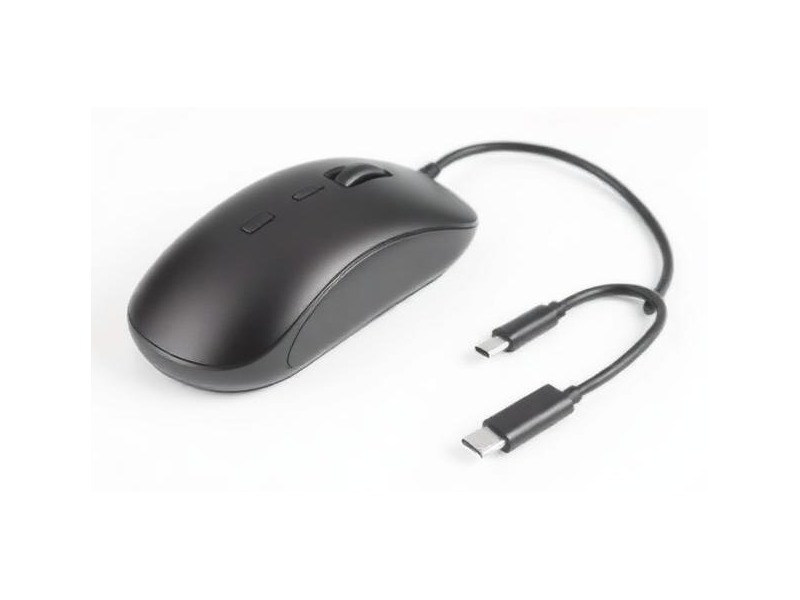 Wireless Mouse + USB-C Cable Set